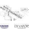 Grohe Contromix Public Self-Closing Basin Mixer Tap Spares
